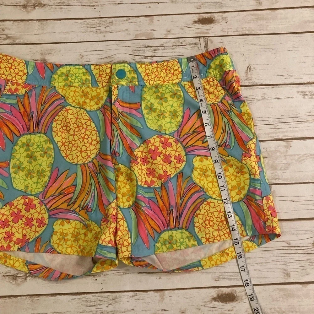 Chubbies Men’s XL Neon Pineapple Swim Trunk Shorts